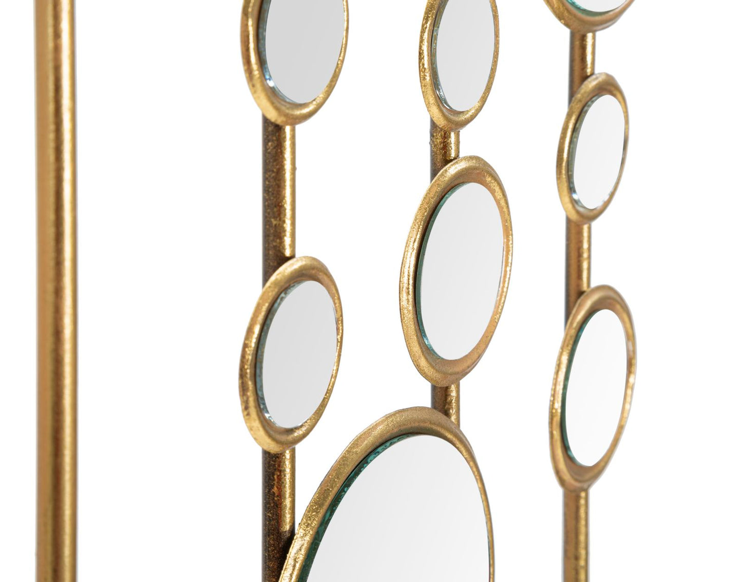 Wandpaneel Gouden Spiegels 90x35.5x1.5 cm