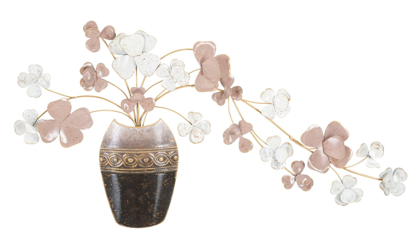 Wandpaneel Vaas Iron Glam 46x87.5x6 cm