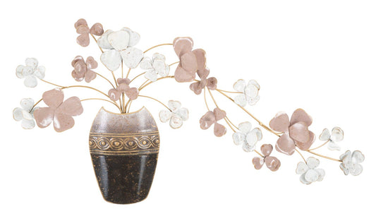 Wandpaneel Vaas Iron Glam 46x87.5x6 cm