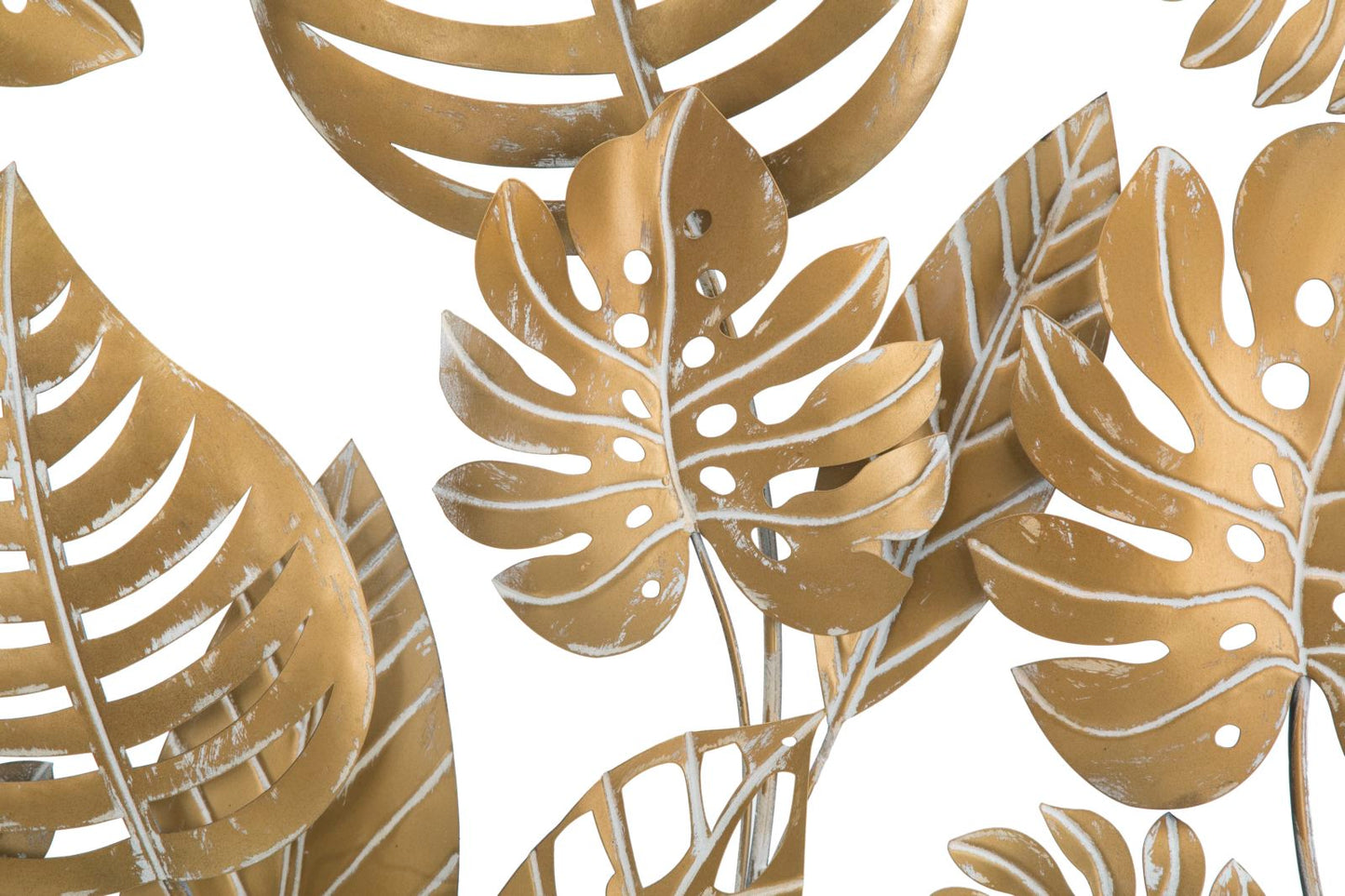 Wandpaneel Jungle Round Goud 80x80x6.5 cm