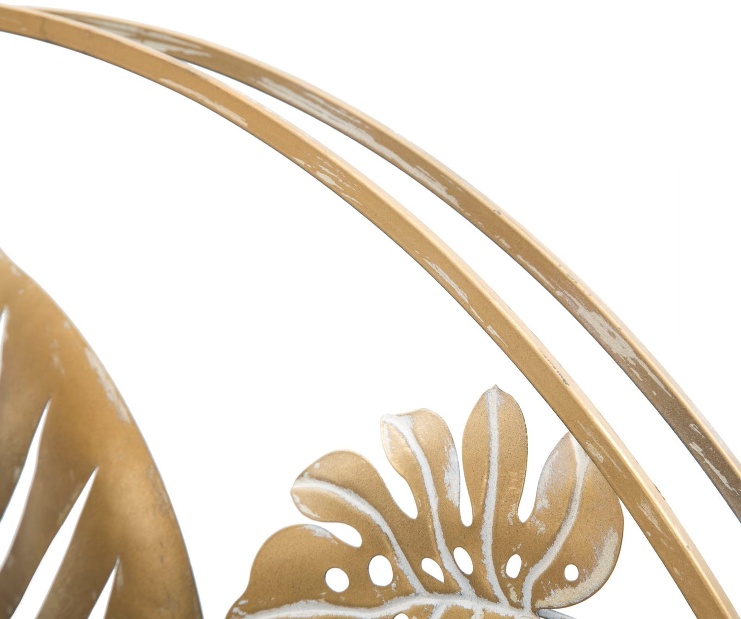 Wandpaneel Jungle Round Goud 80x80x6.5 cm