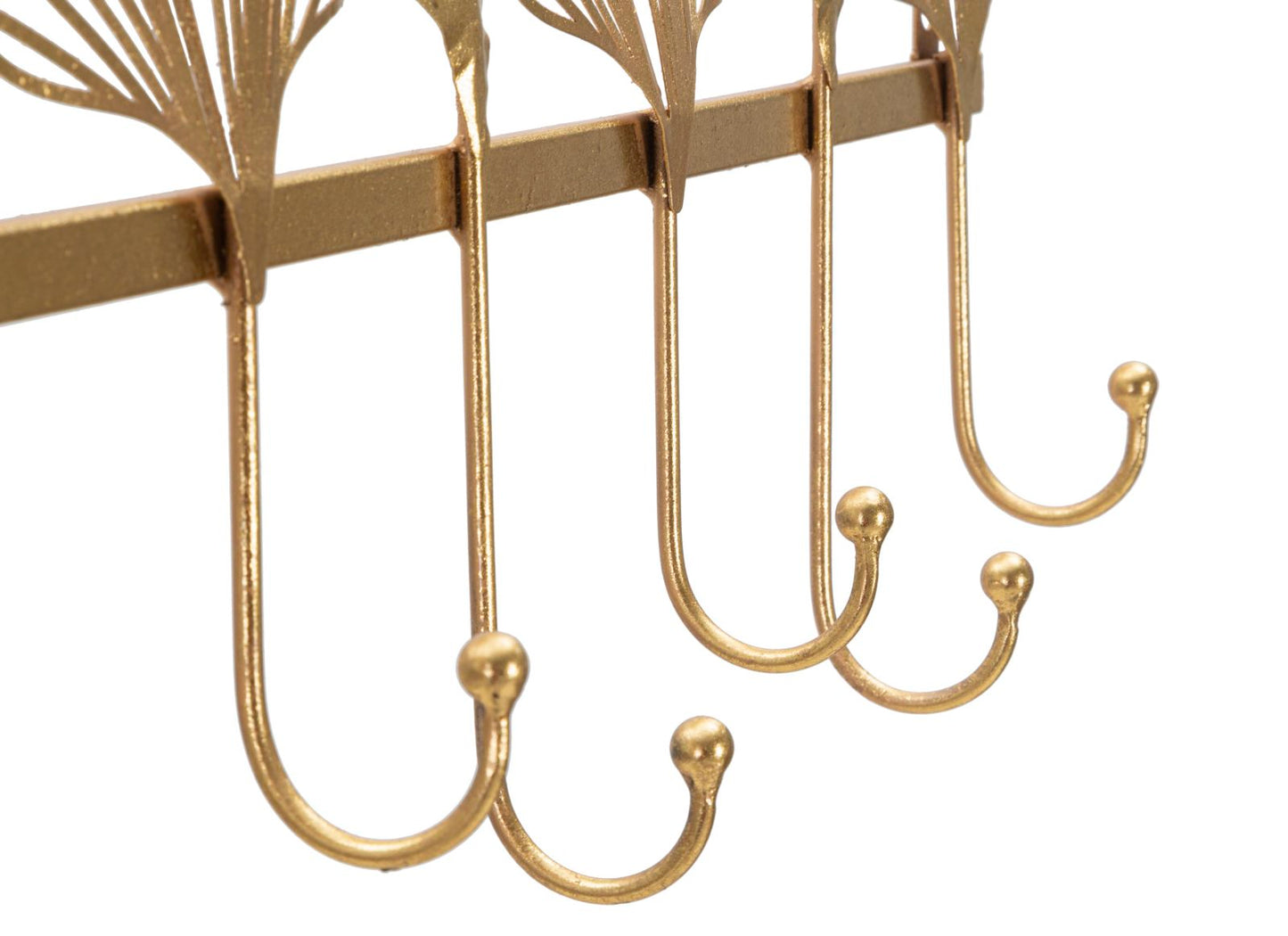 Wandhaak 7 Bladeren Glam 26.3x66.2x6 cm
