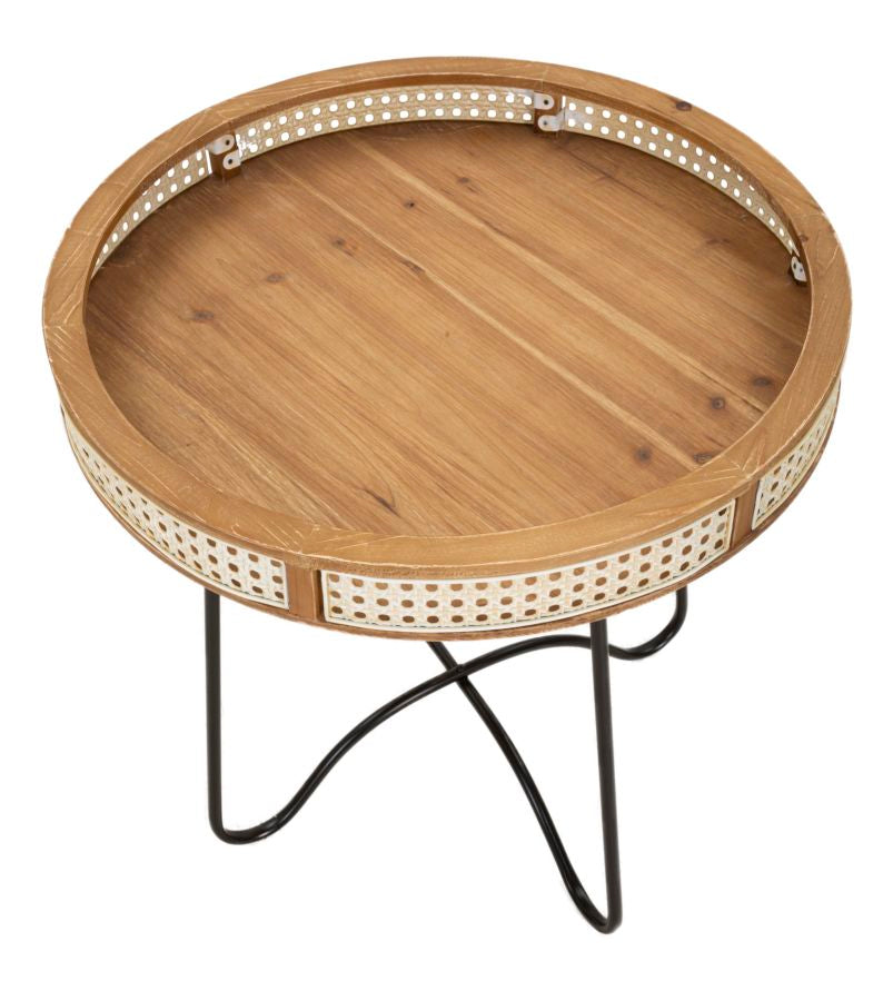 Lage Tafel Fuji Boho Chic 60.5x60x60 cm