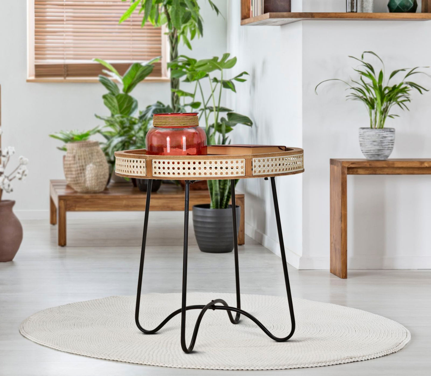Lage Tafel Fuji Boho Chic 60.5x60x60 cm