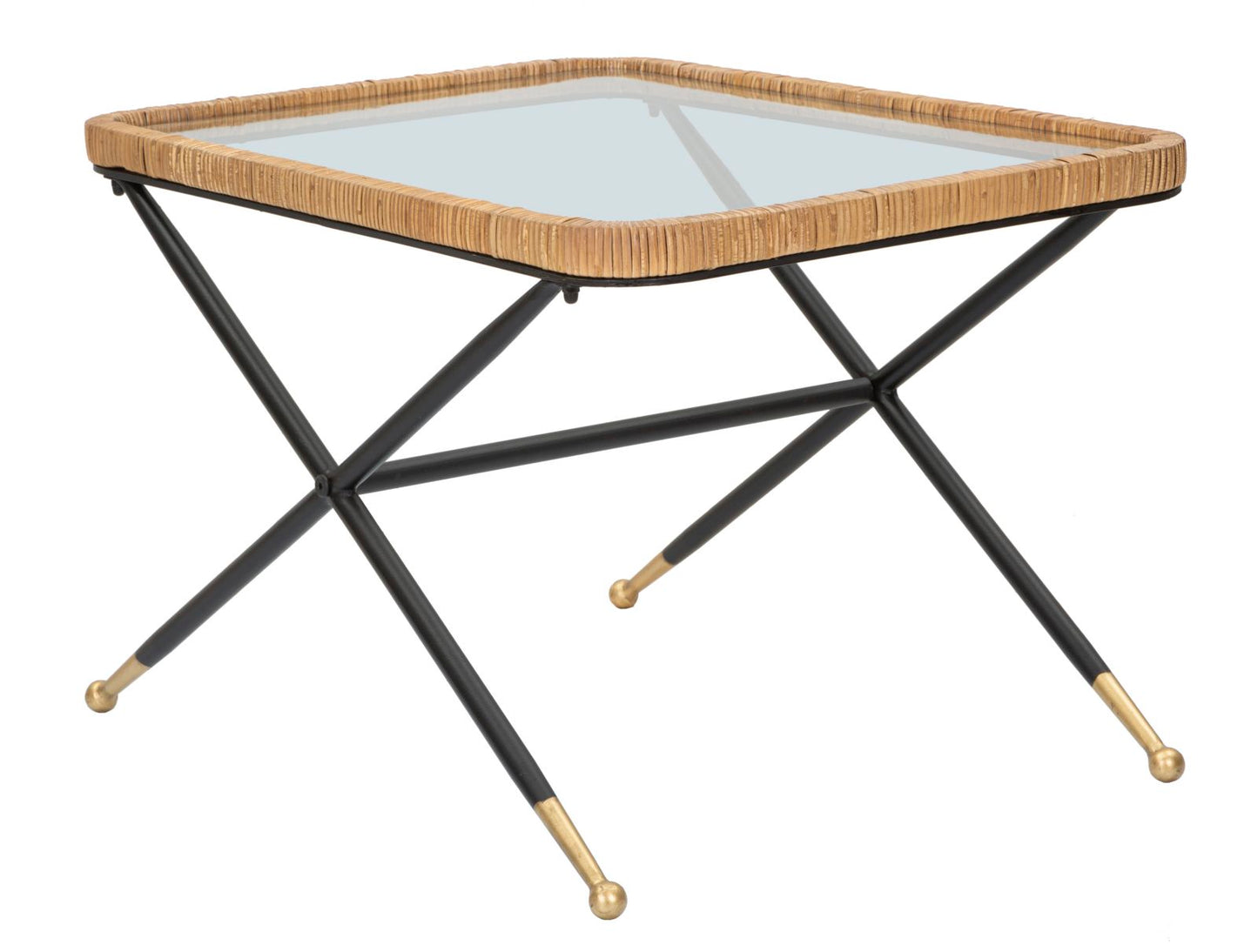 Salontafel Saint Barth Rechthoekig Boho Chic 45x70x50 cm