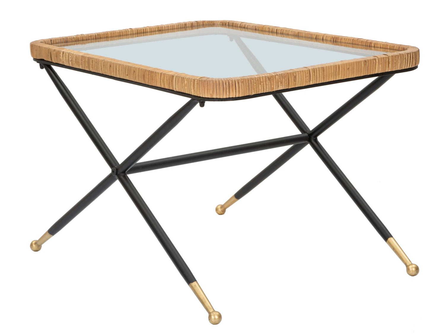 Salontafel Saint Barth Rechthoekig Boho Chic 45x70x50 cm