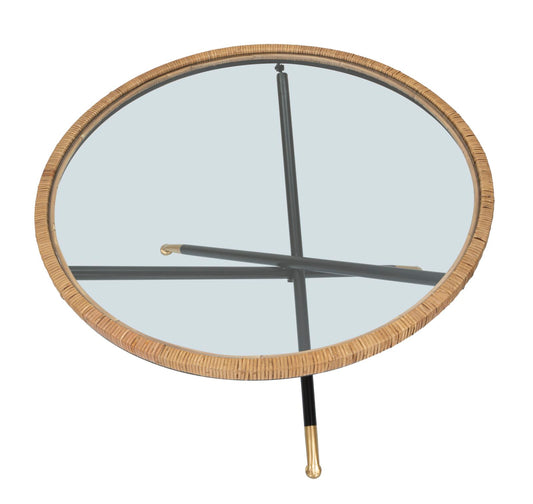 Salontafel Saint Barth Rond Boho Chic 46.5x80x80 cm