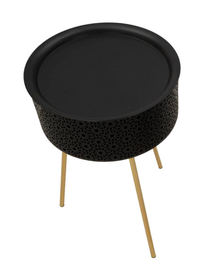 Ronde Tafel Blacky Glam 65x40x40 cm