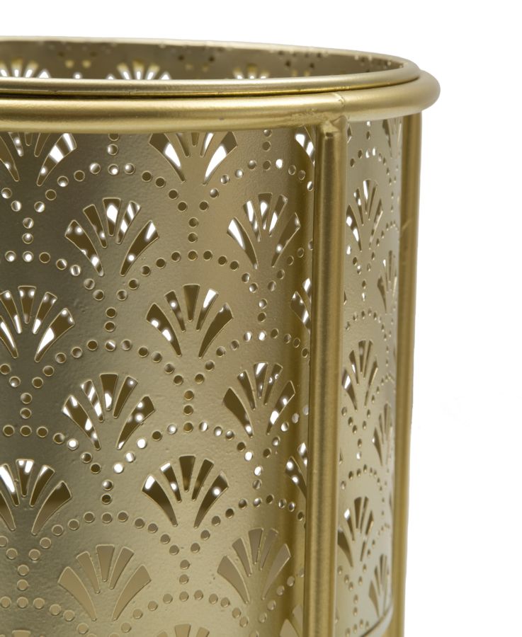 Vaashouder Golvy Set 2 Stuks - Goud