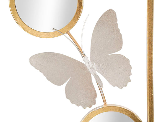 Wanddecoratie Butterfly Glam 90x31x2 cm