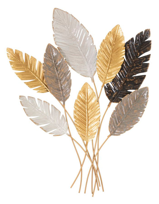 Wanddecoratie Palmy 93x73x6 cm