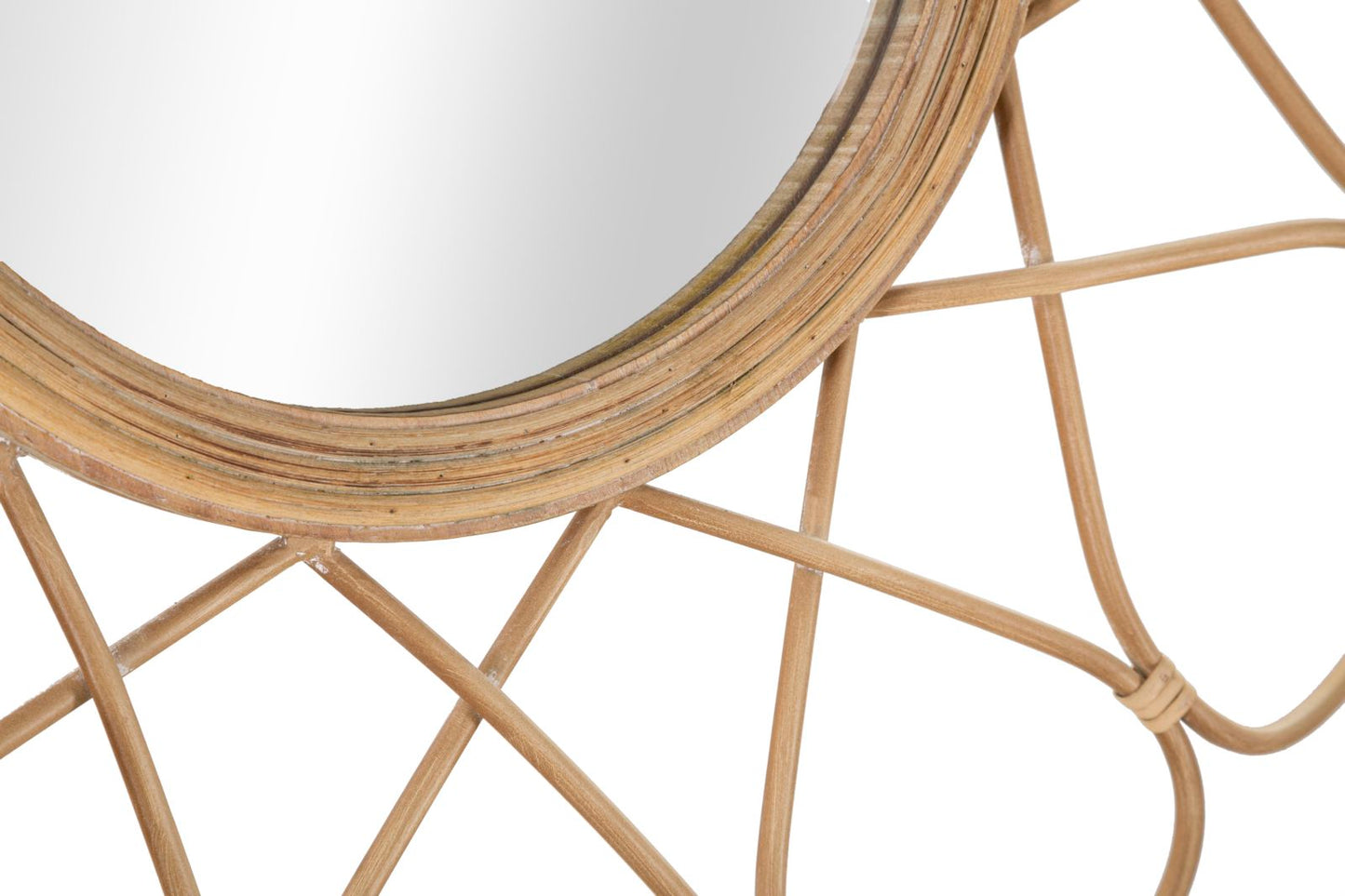 Wandspiegel Almeria Boho Chic 65.5x65.5x3 cm