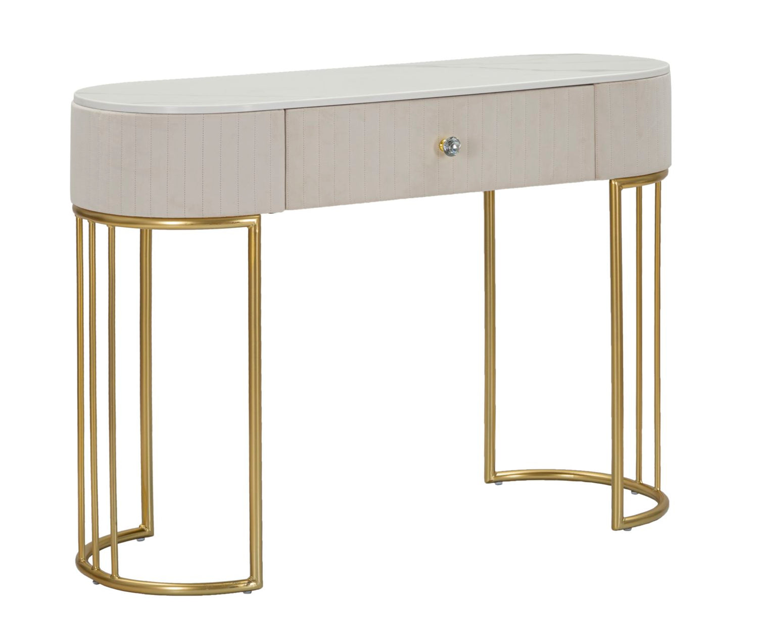 Console Montpellier Glam Crème 75x100x40 cm