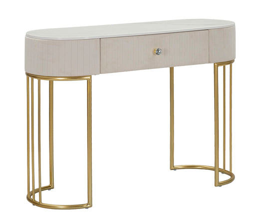 Console Montpellier Glam Crème 75x100x40 cm