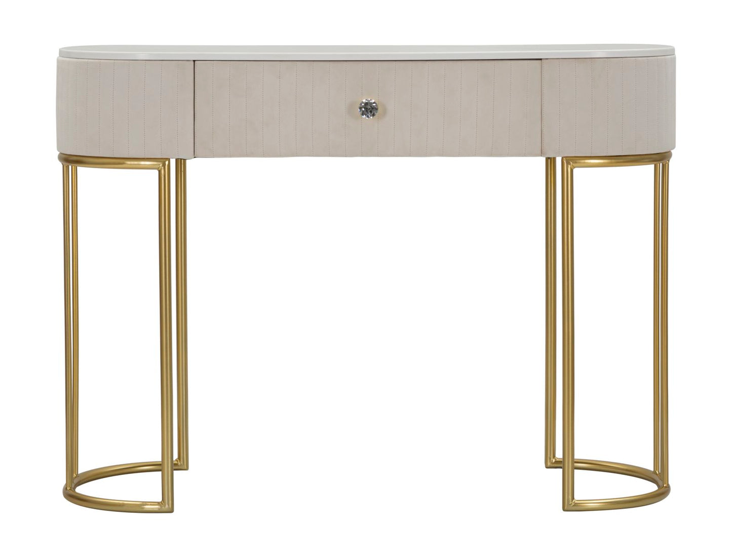 Console Montpellier Glam Crème 75x100x40 cm