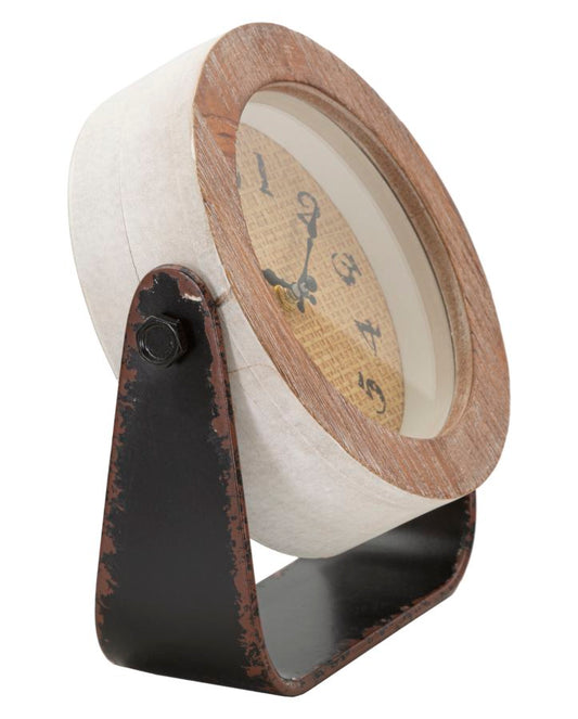 Ronde Tafelklok Boho Chic 24x23.5x7 cm