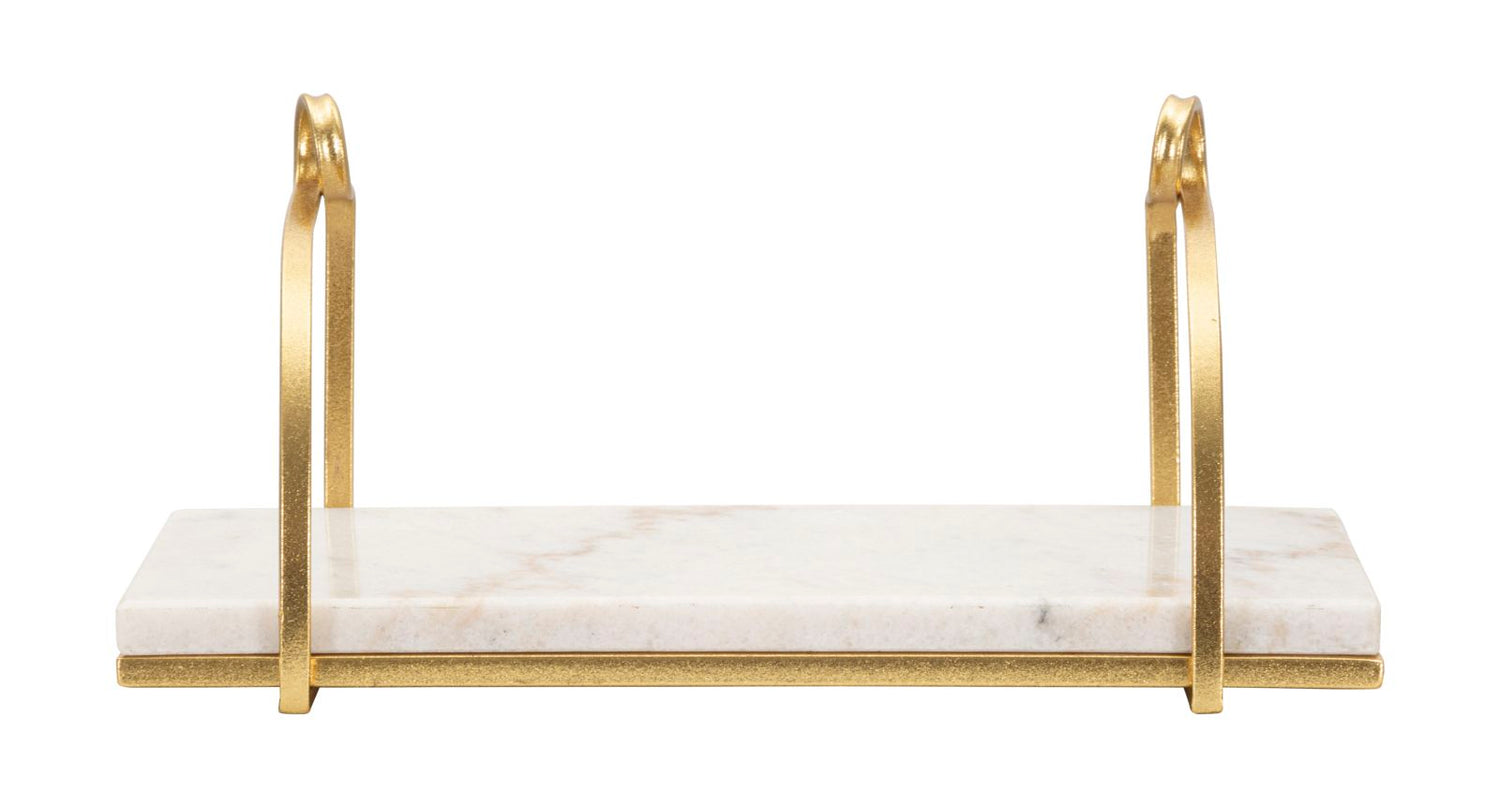 Wandplank Marmer Glam 18x40x16 cm