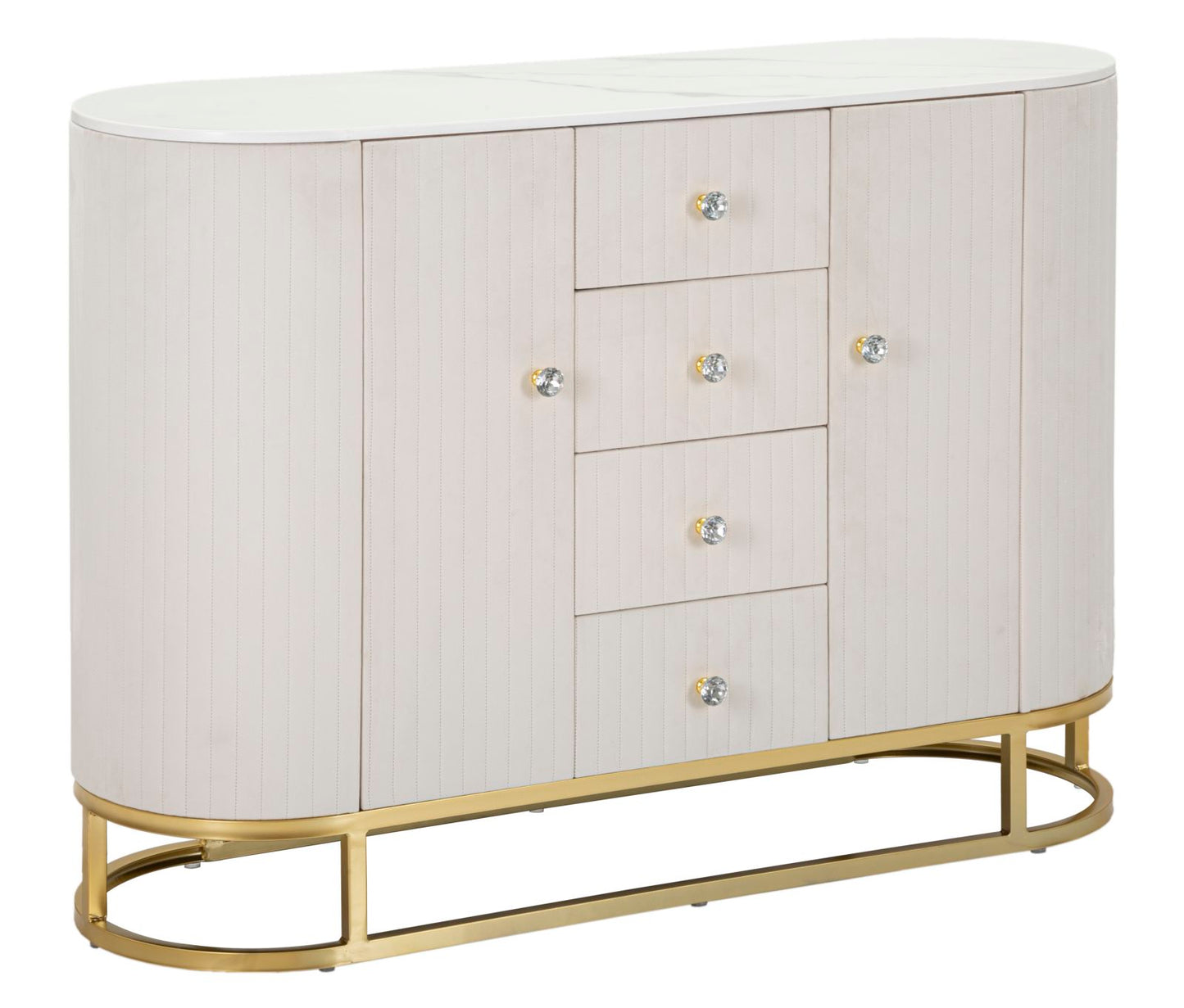 Kast Montpellier Crème 85x120x40 cm