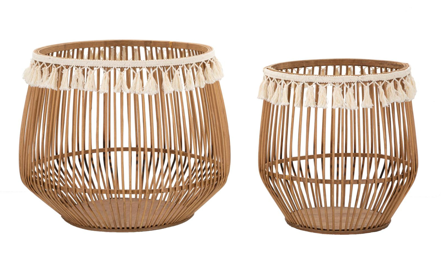 Rattan Manden Fuji Set 2-delig Bruin