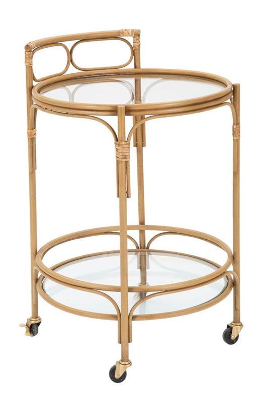 Trolley Panama Round Boho Chic 74x51x51 cm