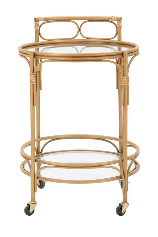 Trolley Panama Round Boho Chic 74x51x51 cm