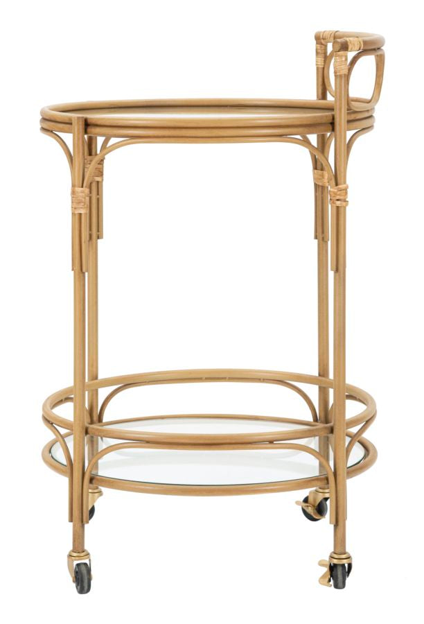 Trolley Panama Round Boho Chic 74x51x51 cm