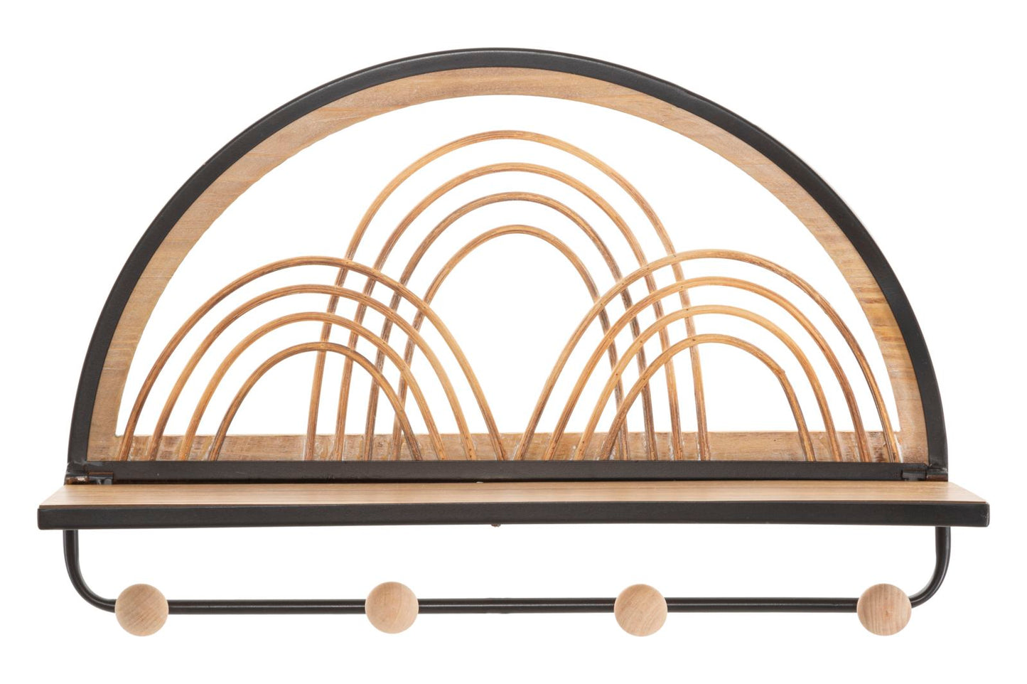 Wandplank Oporto Met Hangers 30x46x15.5 cm