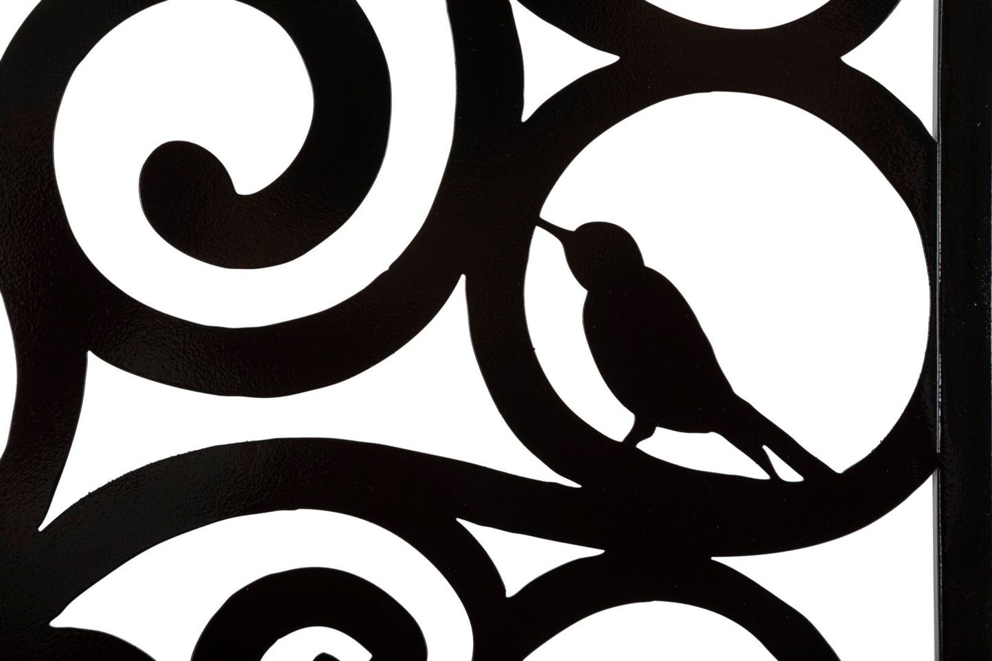 Ijzeren Wandpaneel Boom Met Vogels 70x70x1 cm