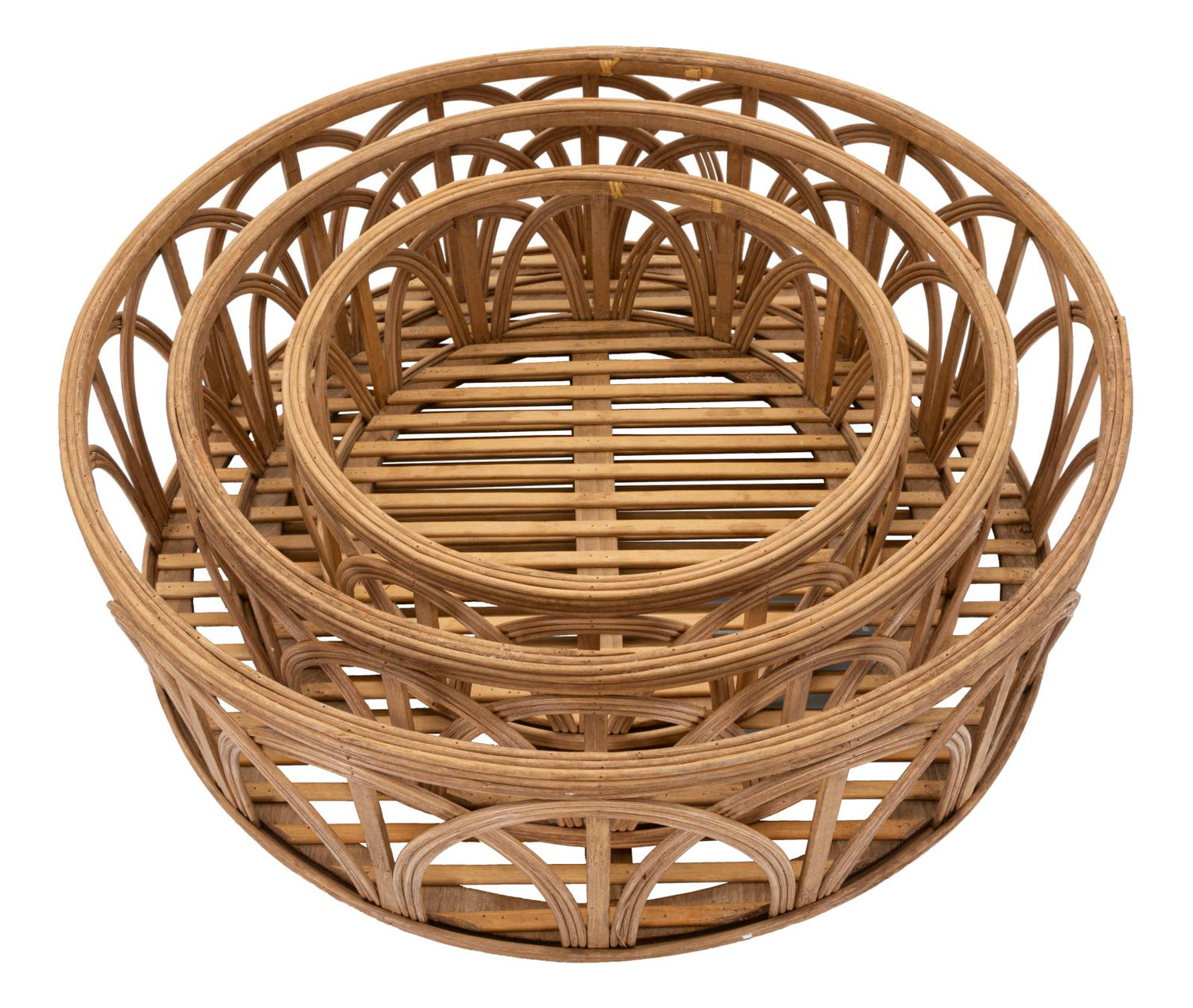 Rattan Schalen Set Fuji 3-delig