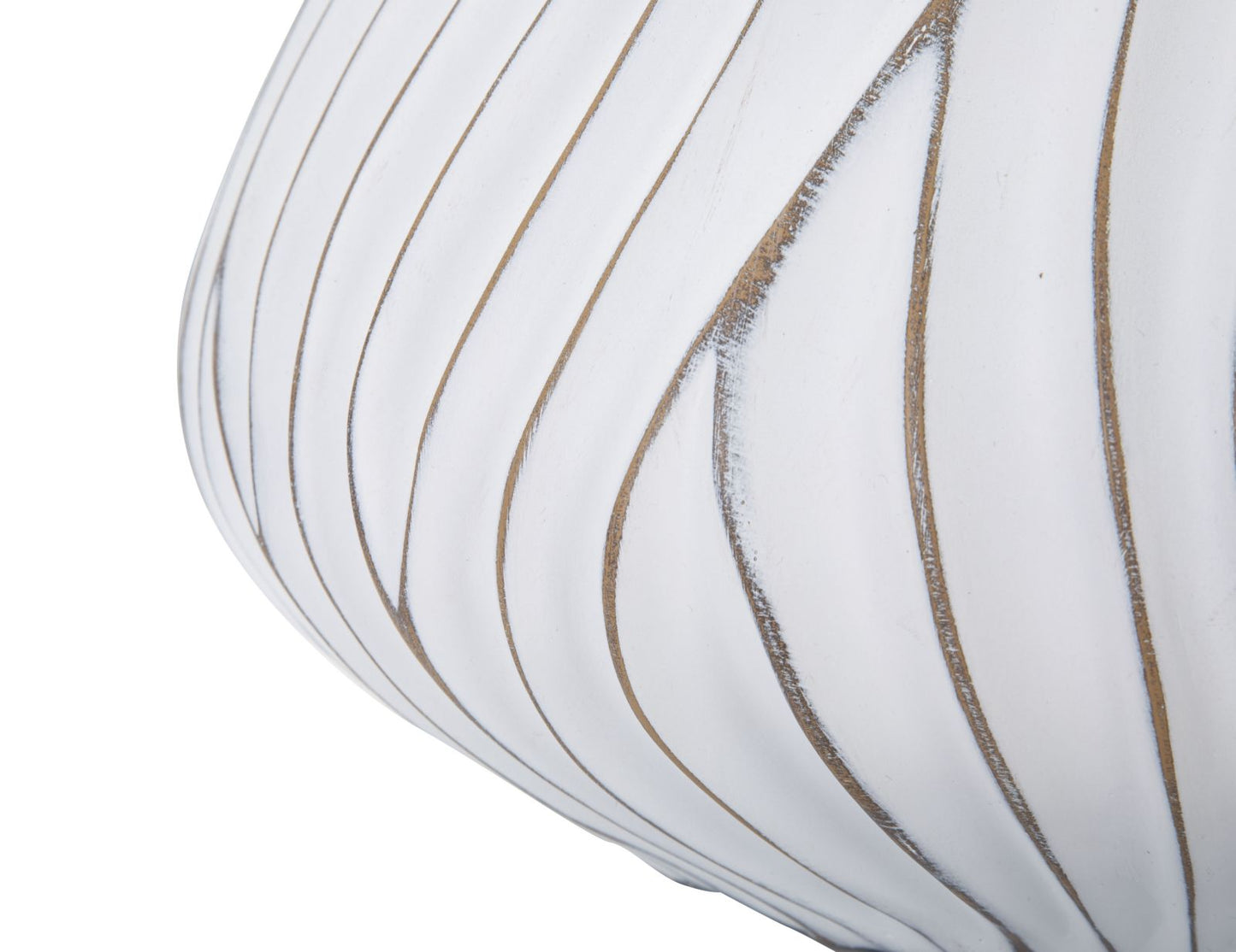 Gaspeau Polyresin Cachepot Wit 20x40x40 cm
