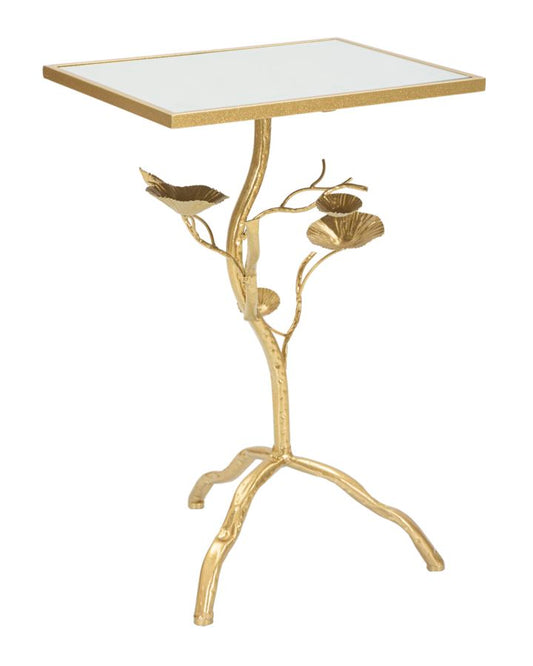 Tisty Bijzettafel Goud 60x40x30 cm
