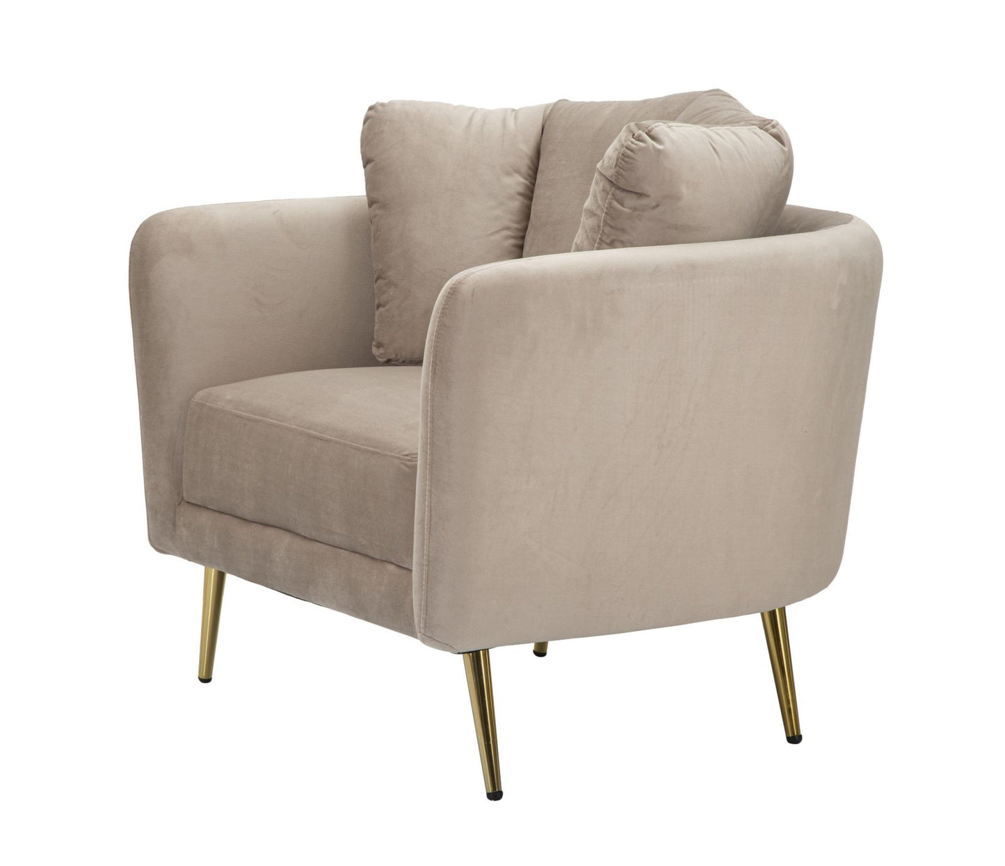 Fauteuil Kiev Grijs 74x88x77 cm