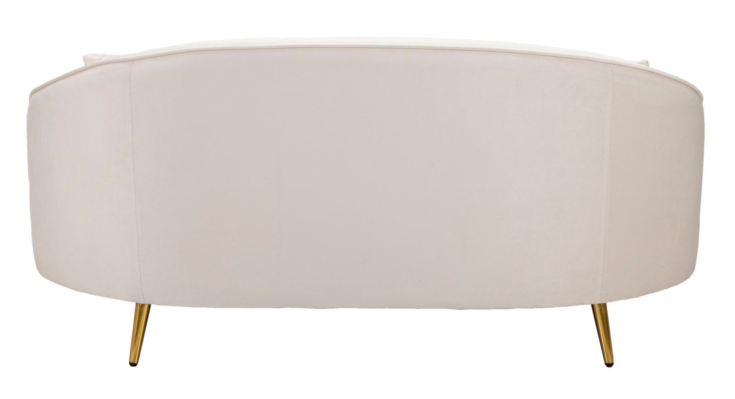 Sofa Oslo Tweezits Met Kussens Crème 68x148x84 cm