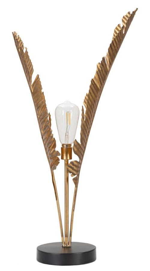 Tafellamp Palm Goud 64x26x26 cm