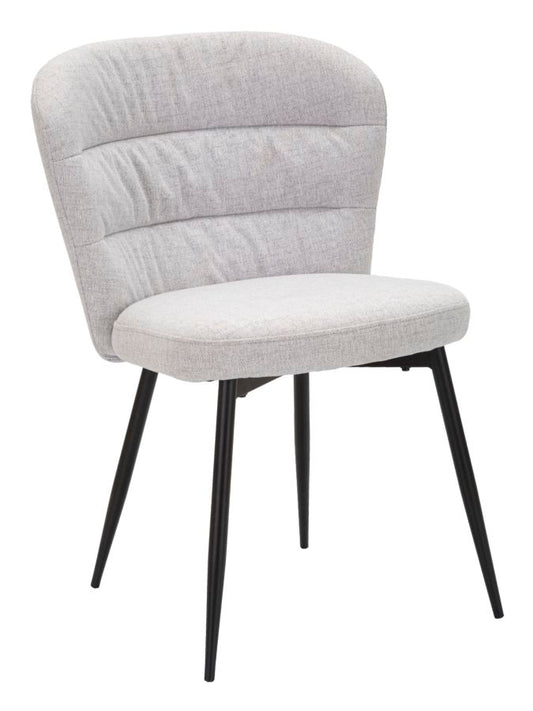Stoel Losanna Grijs Set 2 Stuks 85x58x60.5 cm