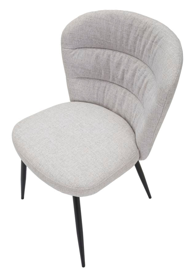 Stoel Losanna Grijs Set 2 Stuks 85x58x60.5 cm