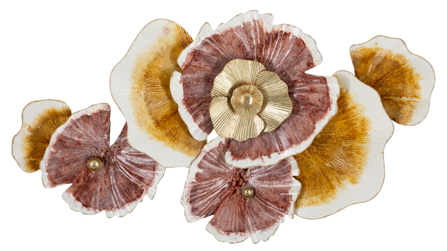 Ijzeren Wandpaneel Clow Multicolor 51.4x92.1x8.3 cm