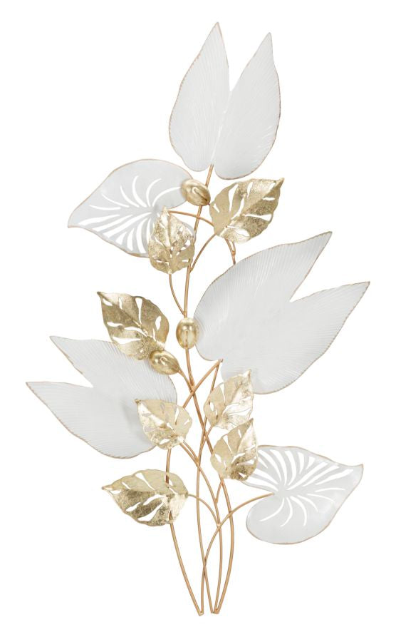 Metalen Wandpaneel Takken Glam 90.8x52.7x5.7 cm