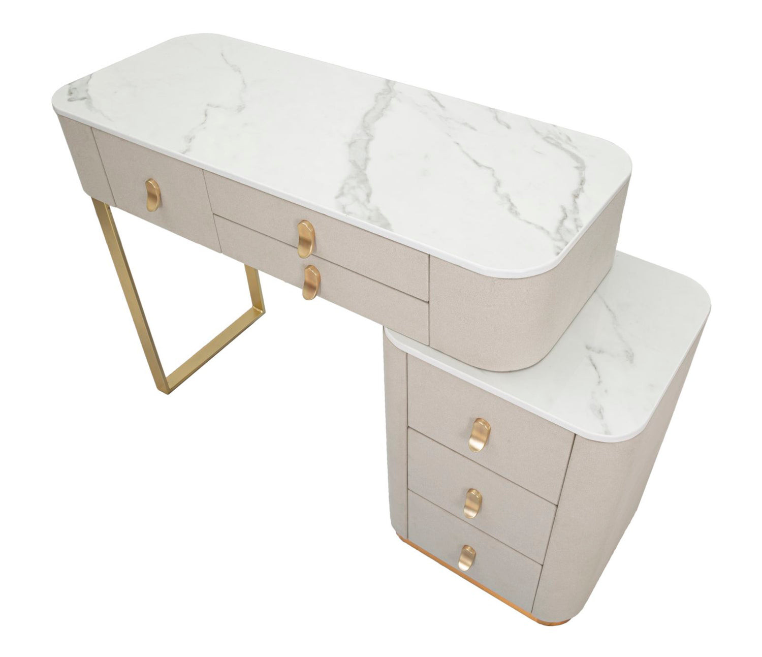 Bed Desk Beauty Glam 75x120x40 cm
