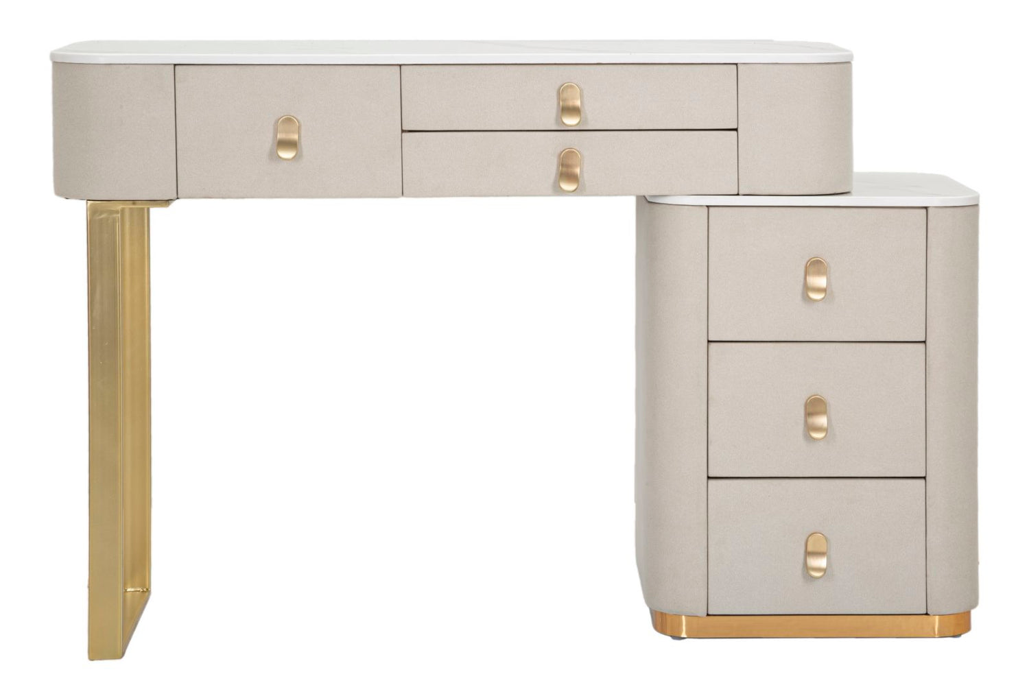 Bed Desk Beauty Glam 75x120x40 cm