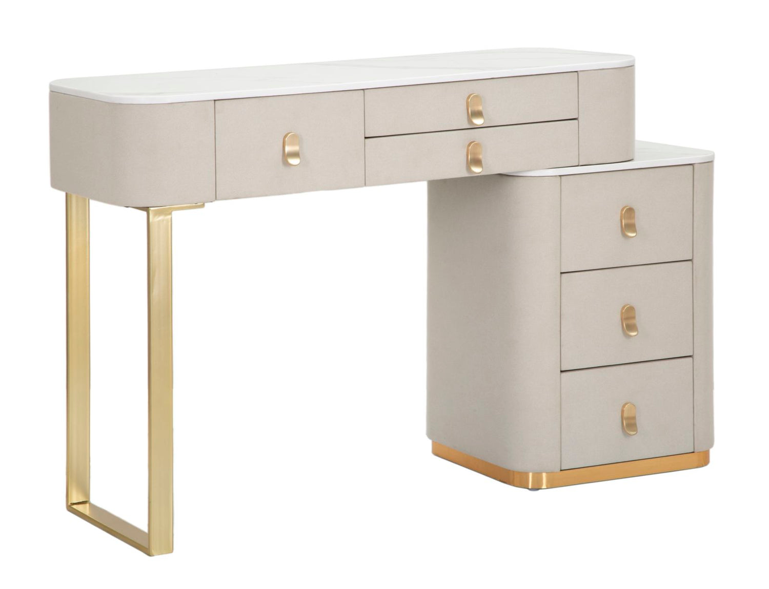 Bed Desk Beauty Glam 75x120x40 cm