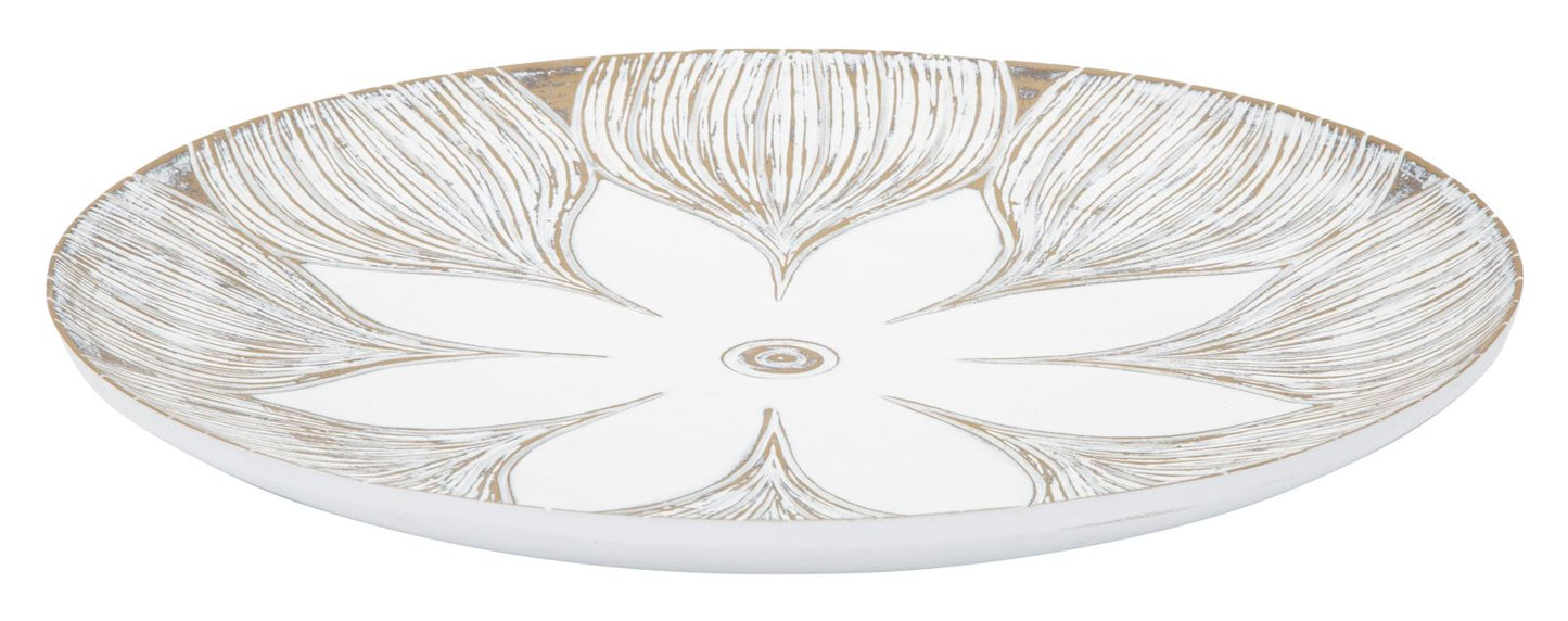 Decoratieve Schaal Athene Boho Chic 4.4x35.5x35.5 cm