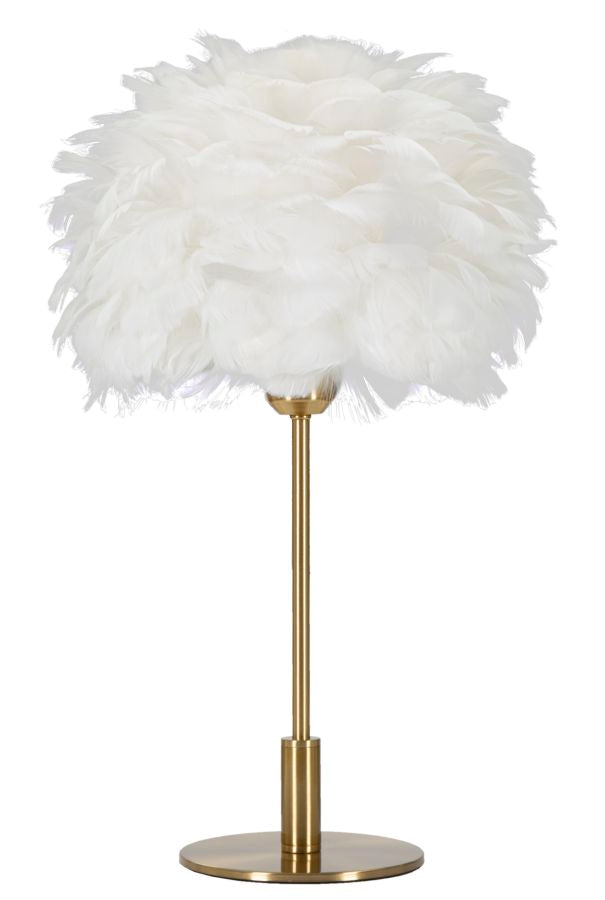 Tafellamp Ball Feather Glam 50x30x30 cm
