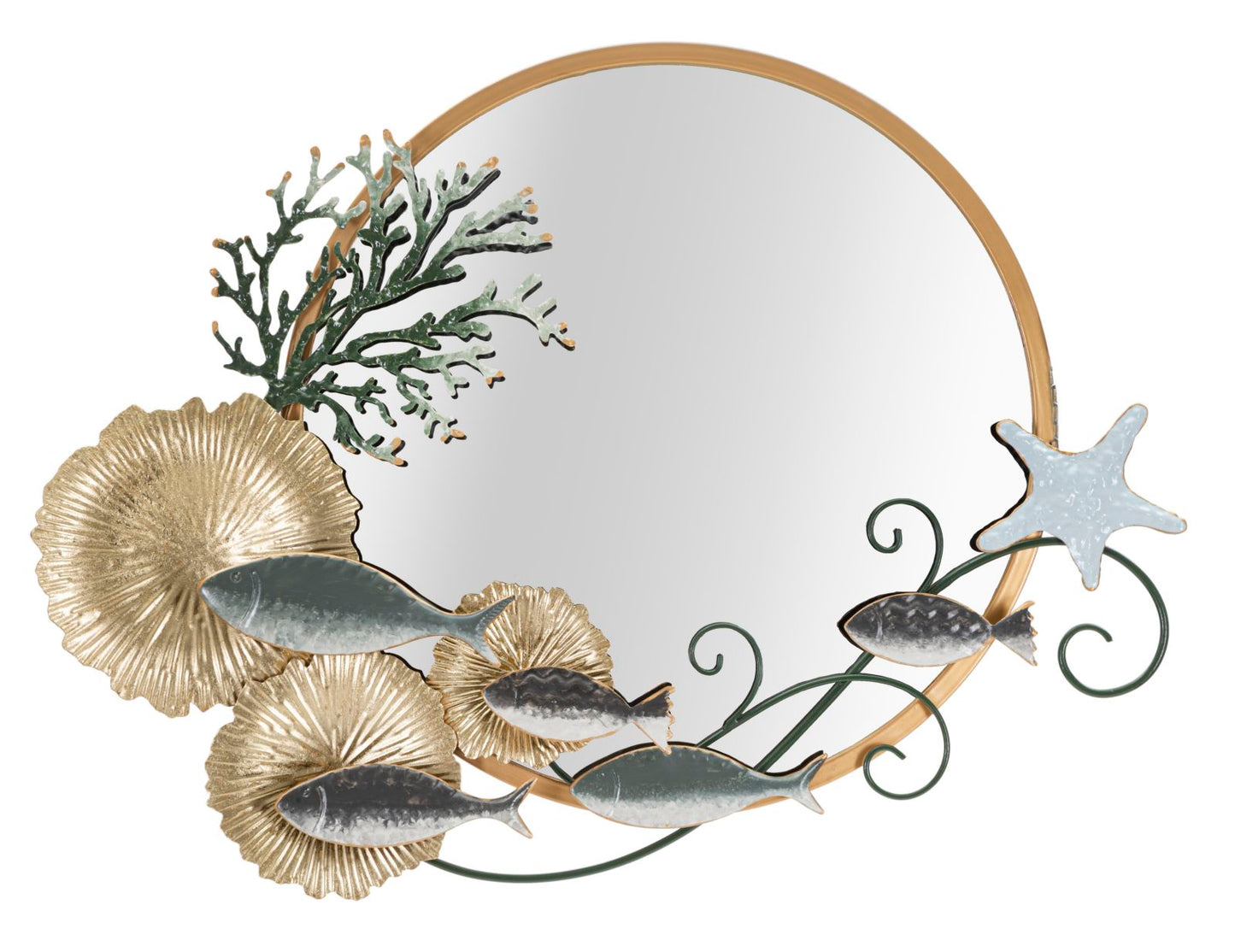 Wandspiegel Vis Glam 65.4x88.9x7.6 cm