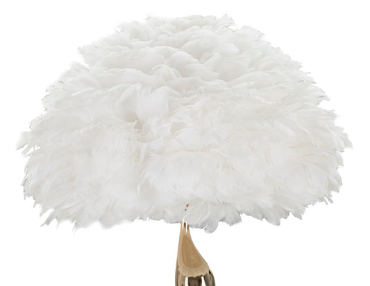 Vloerlamp Slim Glam Goud-Wit 165x50x50 cm