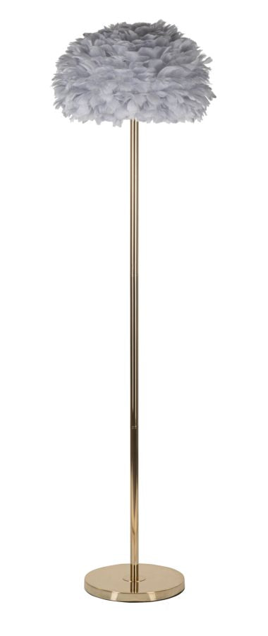 Vloerlamp Feathers Slim Grijs 170x43x43 cm