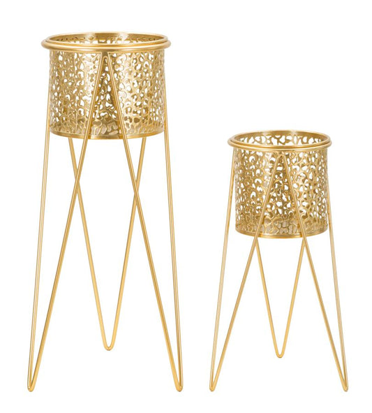 Vazenhouders Goud Set 2 Stuks