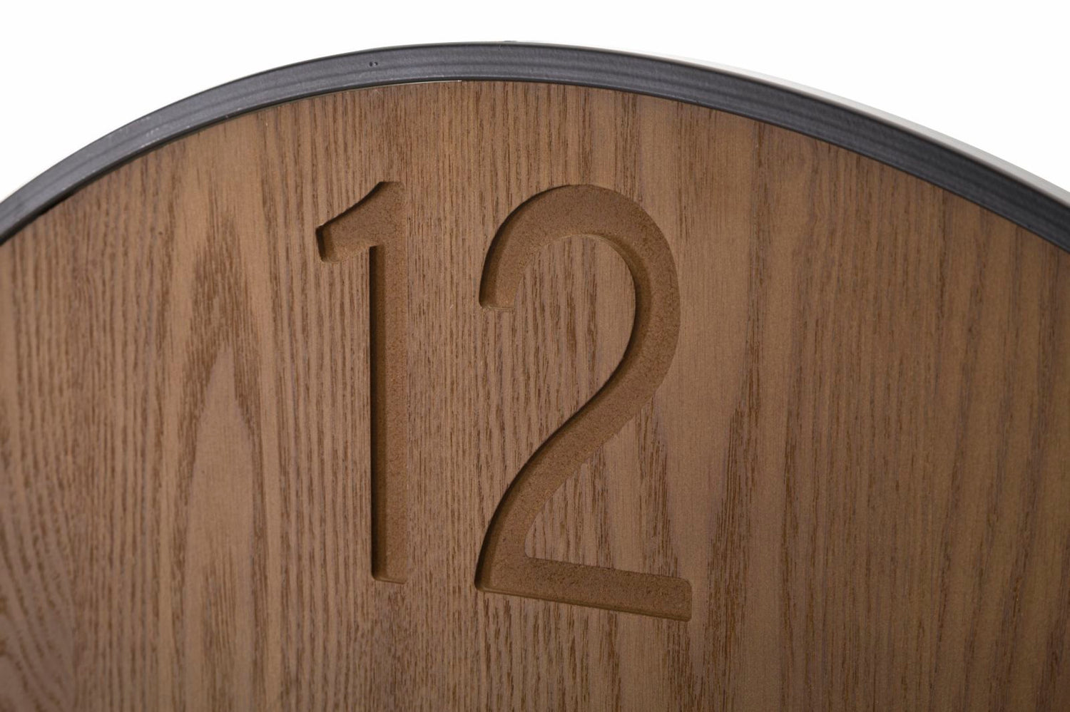 Wandklok Super Wood/Leaf 60x60x2 cm