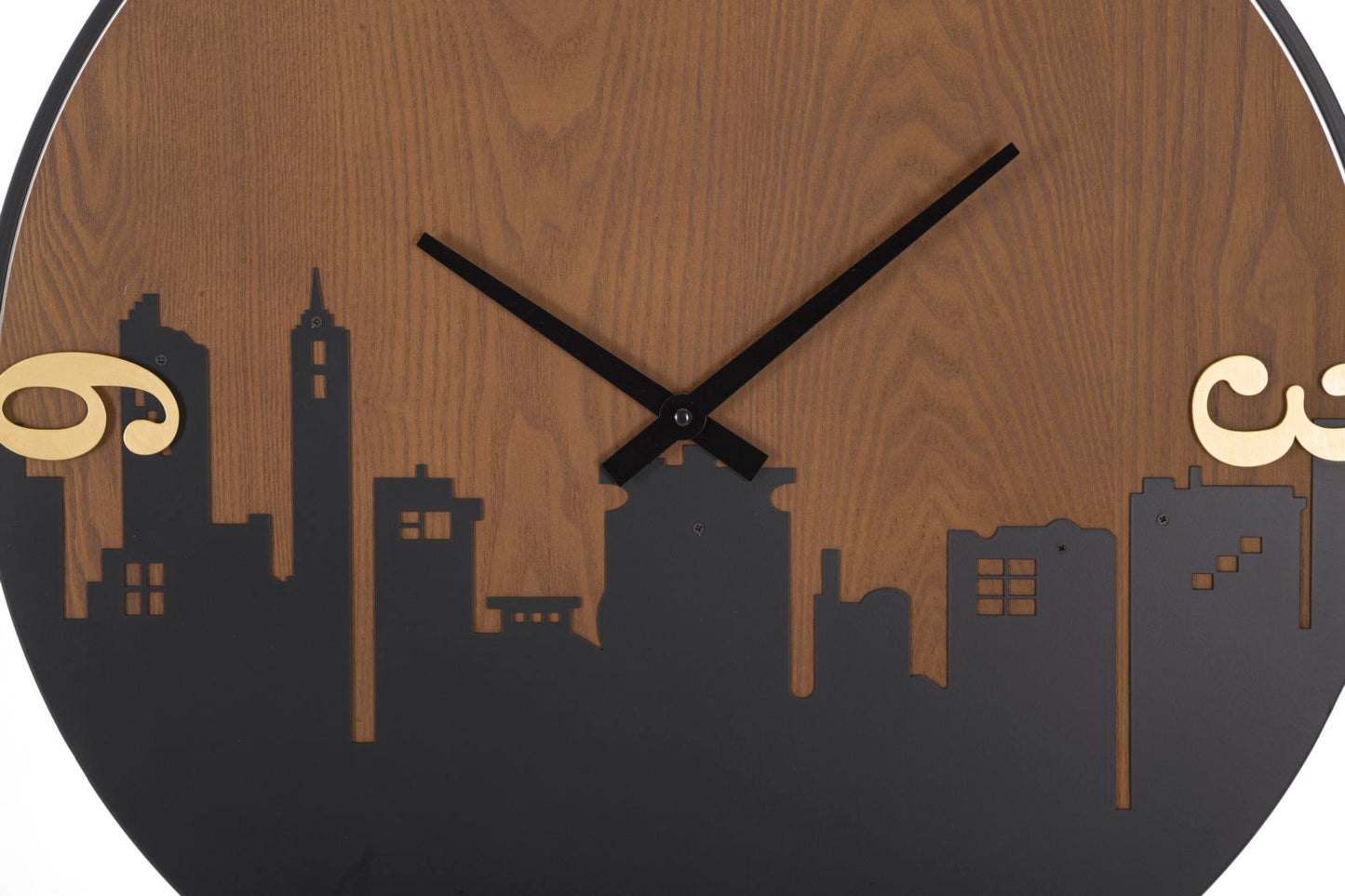 Wandklok City 60x60x2 cm