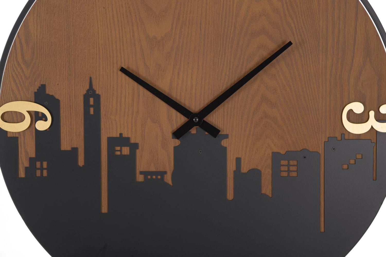 Wandklok City 60x60x2 cm